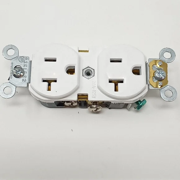 Leviton Back & Side Wire Outlets 20 A-125 V Set of 11 - Picture 5 of 8